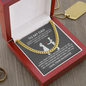 To My Dad - You Will Always Be My Dad, My Hero - Cuban Necklace