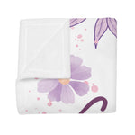 To My Grandma - Plush Fleece Blanket From Grandchildren - We Love You - luxoz