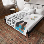 To My Sister - Plush Fleece Blanket - Thank You For All The Little Special Things - luxoz