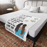 To My Sister - Plush Fleece Blanket - Thank You For All The Little Special Things - luxoz