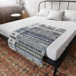 To My Son - Plush Fleece Blanket from Mum - I Will Always Be With You - luxoz