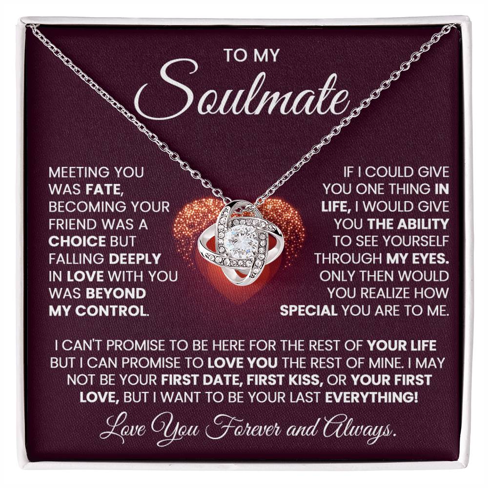 Meaningful Soulmate Gift – Elegant Necklace For Her – luxoz