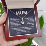Mum Necklace | Personalized Necklace for Mum | luxoz