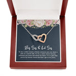 Sister Necklace | Two Heart Necklace | luxoz
