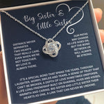 Big Sister Little Sister Necklace | Big Little Sister Necklace | luxoz