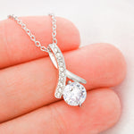 Mother Daughter Necklace- Meaningful Gift For Daughter From Mother-Stainless Steel Neckalce - luxoz