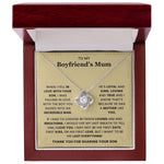 To My Boyfriend's Mum-Loveknot Necklace-When I Fell In Love With Your Son - luxoz