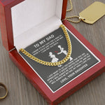 cuban link chain for dad