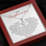 To My Daughter In Law- Alluring Necklace- We Both Love The Same Man - luxoz