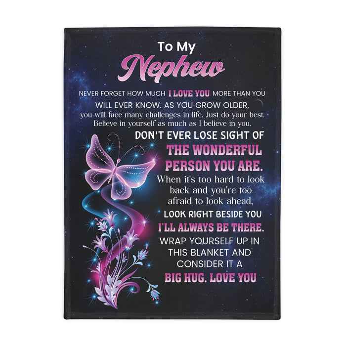 Fleece Blanket for Nephew - Soft and Cozy Gift for Special Occasions