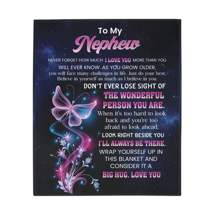 Fleece Blanket for Nephew - Soft and Cozy Gift for Special Occasions