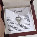 Soulmate- S925 Sterling Silver Necklace- Love You Forever And Always Engraved