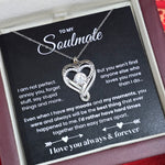 To My Wife- S925 Sterling Silver Necklace- Love You Forever Engraved (Copy)