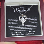To My Wife- S925 Sterling Silver Necklace- Love You Forever Engraved (Copy)
