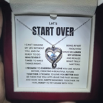 Let's Start Over - I Love You Always and Forever Necklace