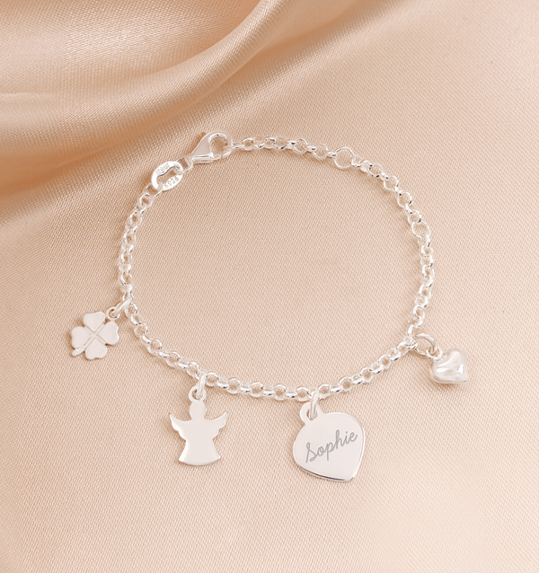 Silver-plated and stainless steel necklaces