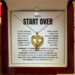 Let's Start Over - I Love You Always and Forever S925 Sterling Silver Necklace