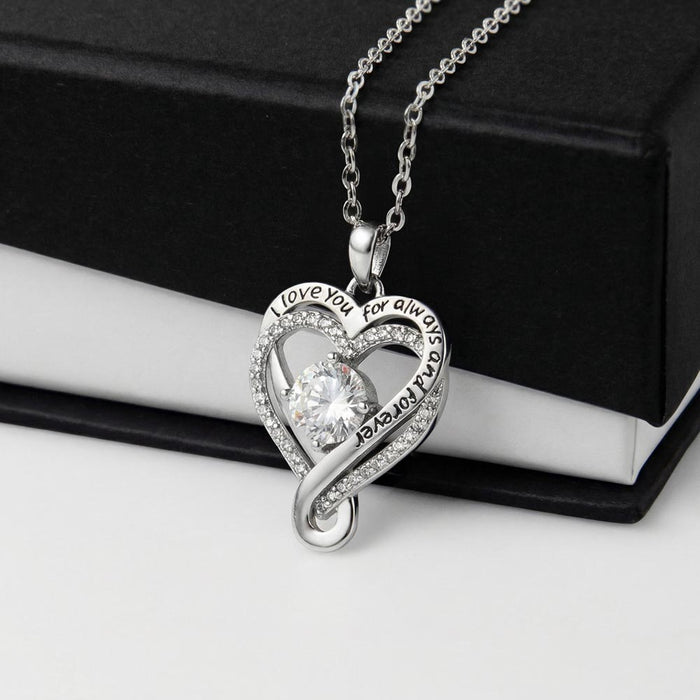 Let's Start Over - I Love You Always and Forever S925 Sterling Silver Necklace