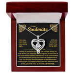 You Are My One True Love -S925 Sterling SIlver Soulmate Necklace