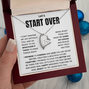 Let's Start Over - Forever Necklace