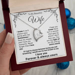 To My Wife - I Would Use My Last Breath To Say I Love You - Necklace