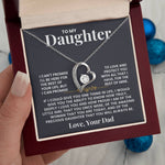 To My Daughter - I Love You - Beautiful Gift Set From Dad - Lx004
