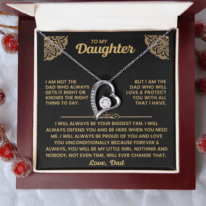 To My Daughter - I Will Always Be Your Biggest Fan - Necklace