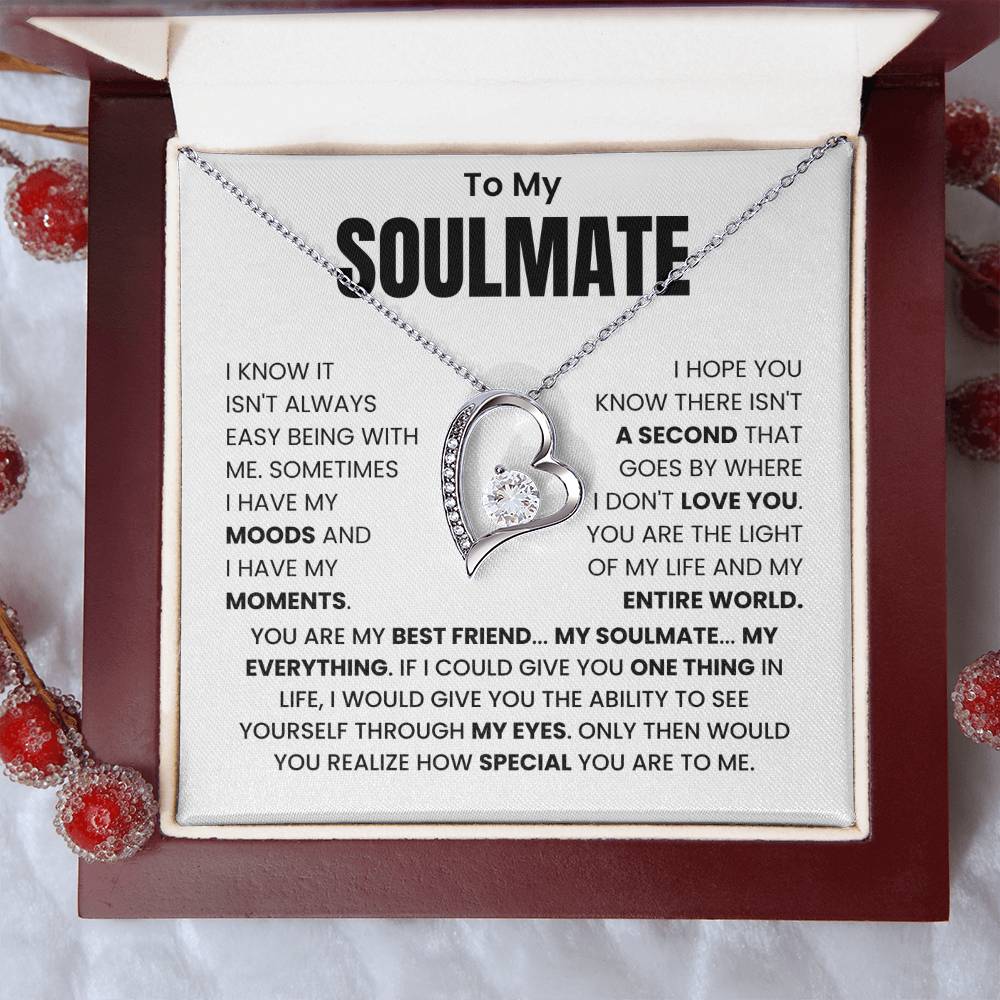 To My Soulmate - You Are My Best Friend, My Soulmate - Necklace