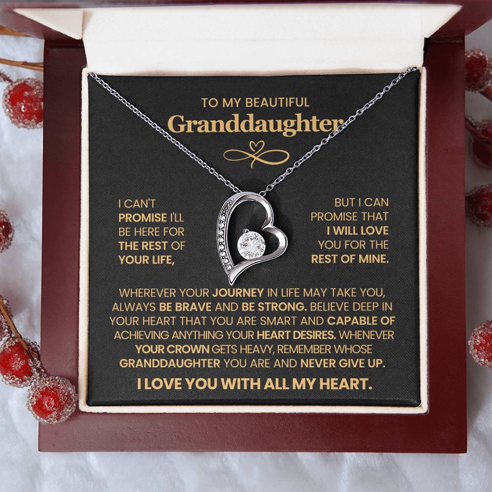To My Beautiful Granddaughter – Always in my heart