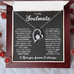 To My Soulmate Necklace – Elegant Jewellery Gift for Love