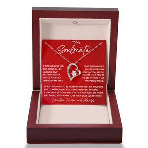 To My Soulmate-Forever Love Necklace-Love You Forever And Always