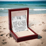 To My Beautiful Wife – Elegant Necklace Gift Set | Romantic Jewellery for Wife