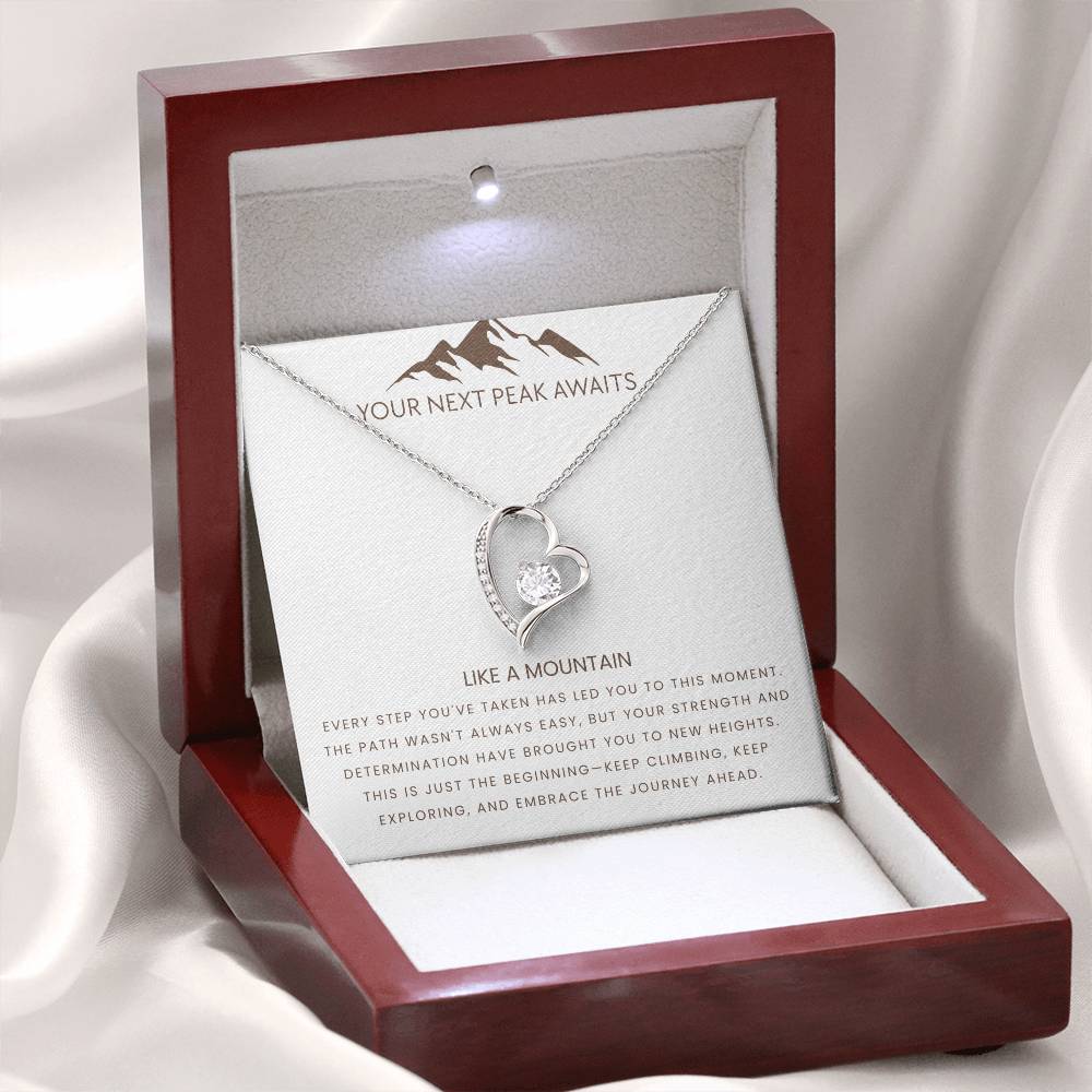Graduation Gifts for Her - Your Next Peak Awaits - Necklace
