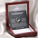 To My Daughter - I Love You - Beautiful Gift Set From Dad - Lx004