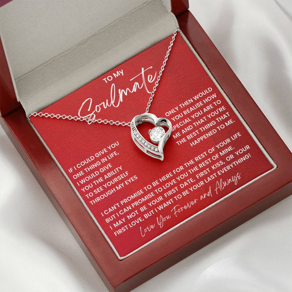 To My Soulmate-Forever Love Necklace-Love You Forever And Always