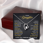 To My Daughter - With all my love Necklace