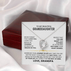 To My Beautiful Granddaughter - Always know you are loved