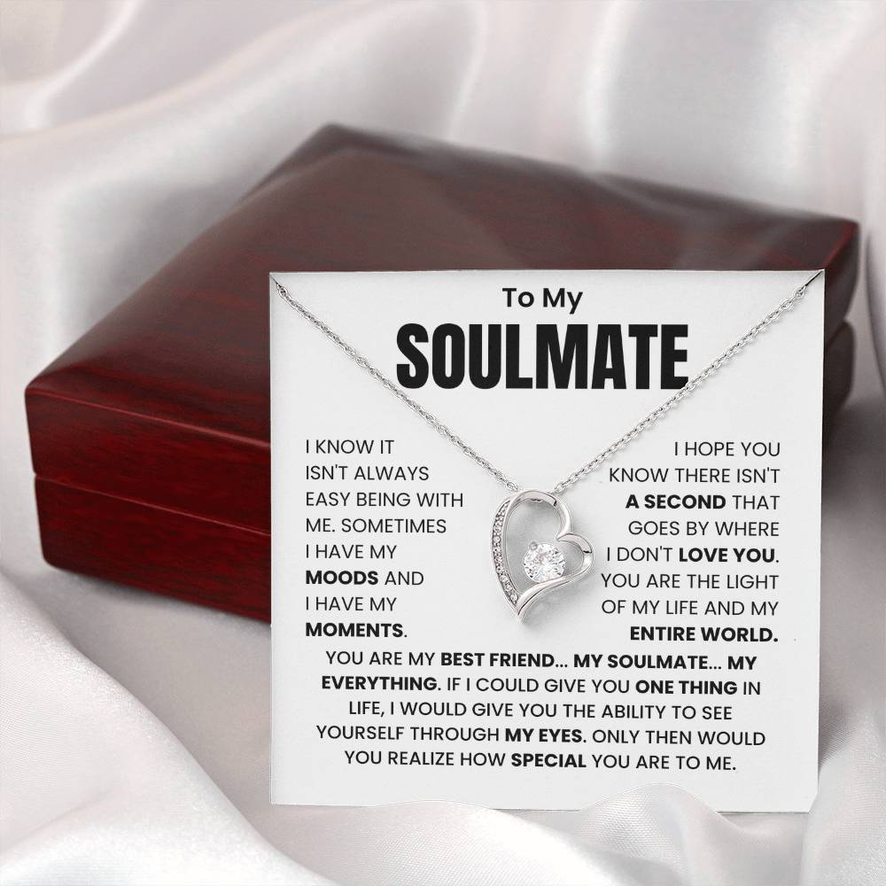 To My Soulmate - You Are My Best Friend, My Soulmate - Necklace