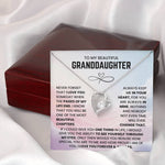 To My Beautiful Granddaughter - You Will Be One of The Most Beautiful Chapters - Necklace