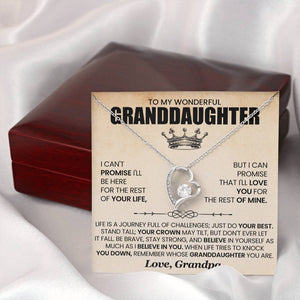 To My Wonderful Granddaughter – Endless love for you