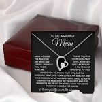 To My Beautiful Mum -  Necklace