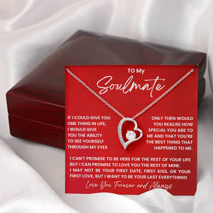 To My Soulmate-Forever Love Necklace-Love You Forever And Always