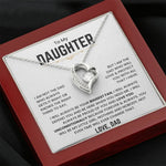 To My Daughter - I Will Always Be Your Biggest Fan - Forever Love Necklace