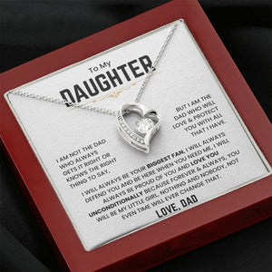 To My Daughter - I Will Always Be Your Biggest Fan - Forever Love Necklace