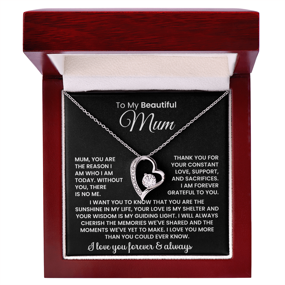 To My Beautiful Mum -  Necklace
