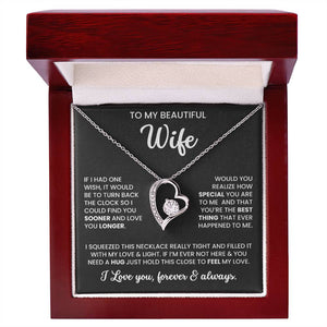 To My Beautiful Wife – Sentimental Jewellery Set | Meaningful Gift for Wife