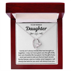 To My Bonus Daughter - With all my love