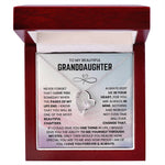To My Beautiful Granddaughter - You Will Be One of The Most Beautiful Chapters - Necklace