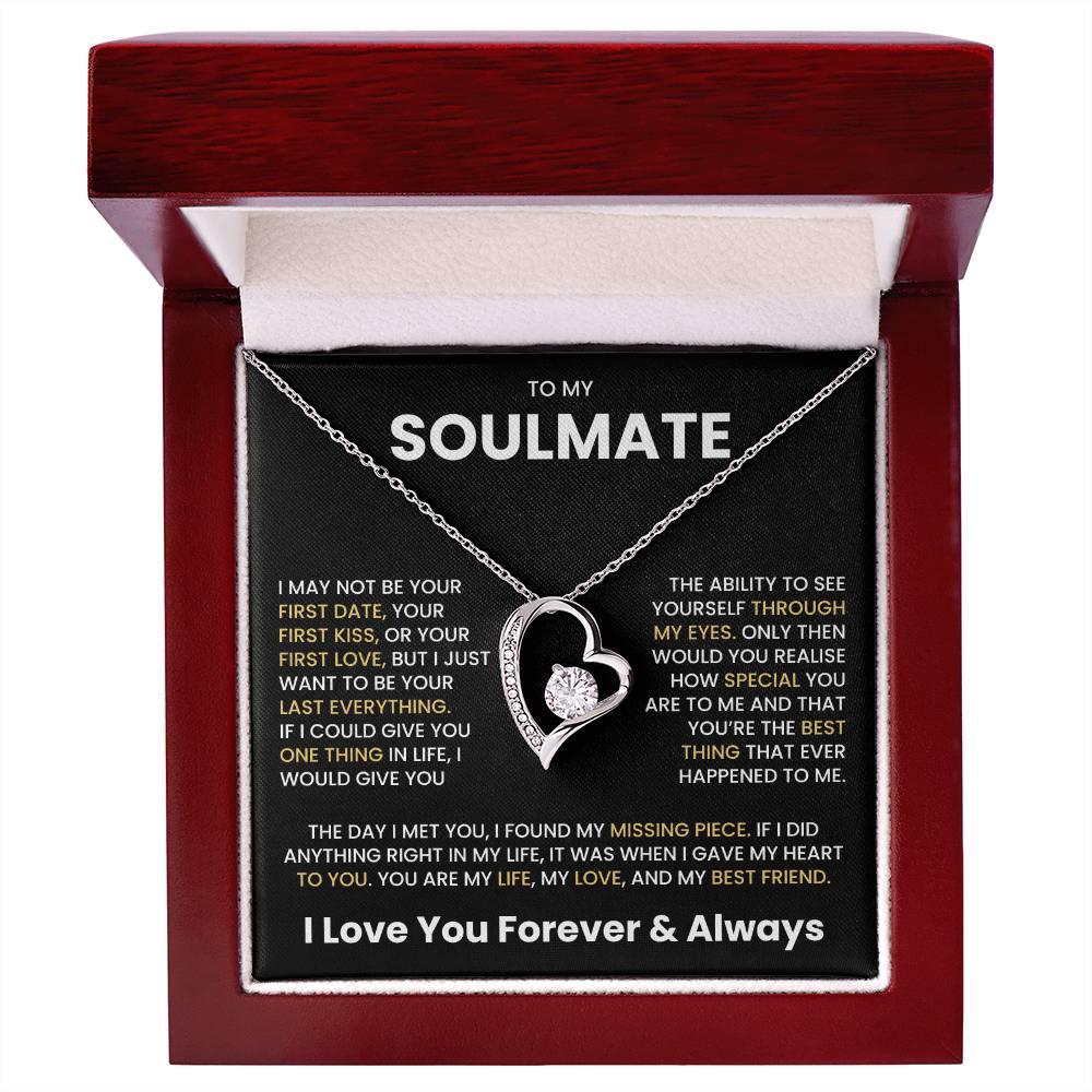To My Soulmate Necklace – Jewellery Gifts Set for Soulmate