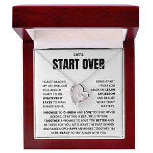 Let's Start Over - Forever Necklace